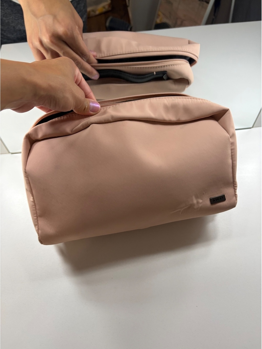 Away Light Pink Travel Toiletry Bag